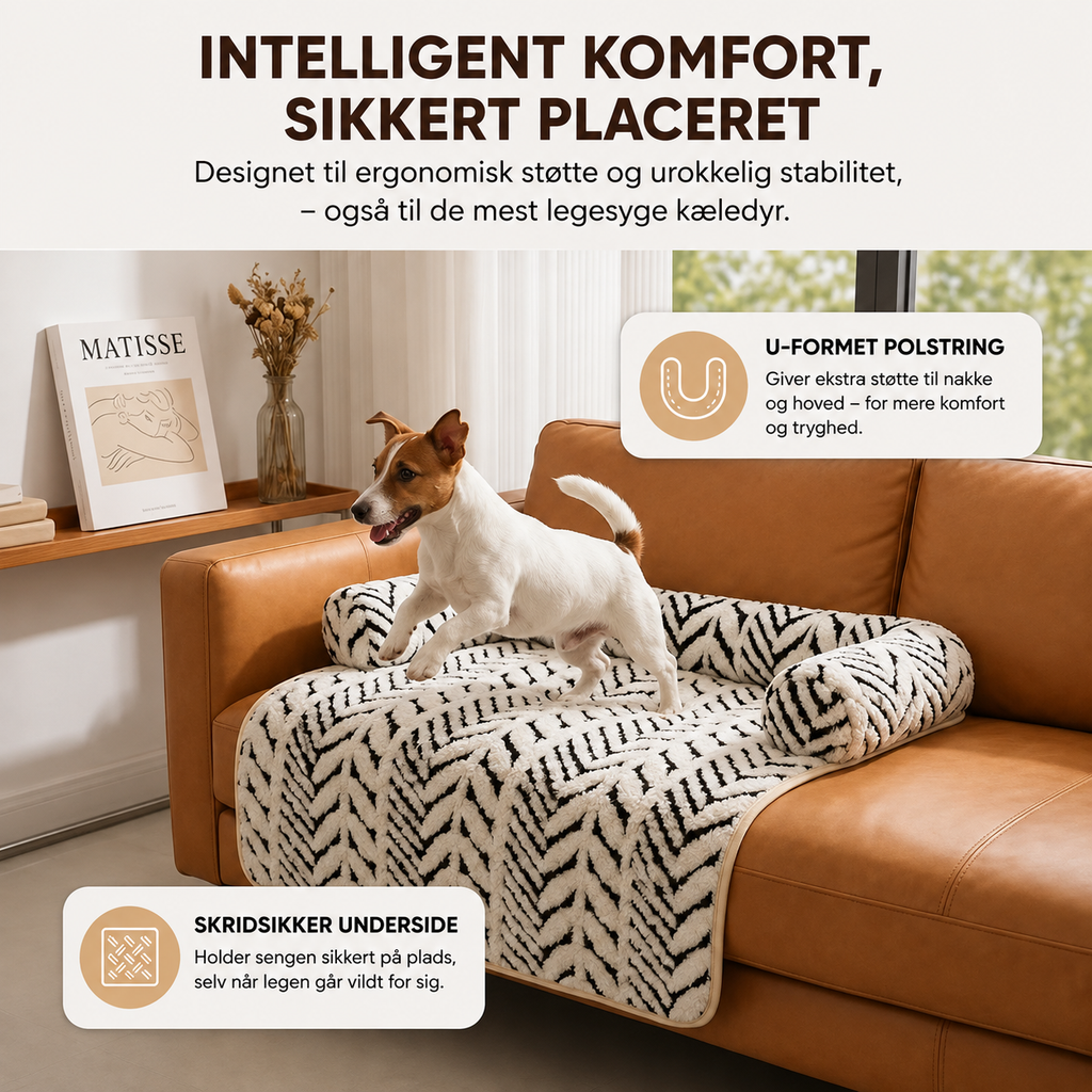 LOMAVO Sofaseng til Kat & Hund – Blød & Beskyttende