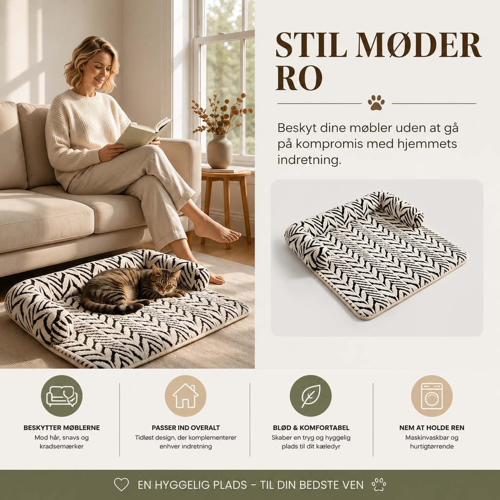 LOMAVO Sofaseng til Kat & Hund – Blød & Beskyttende